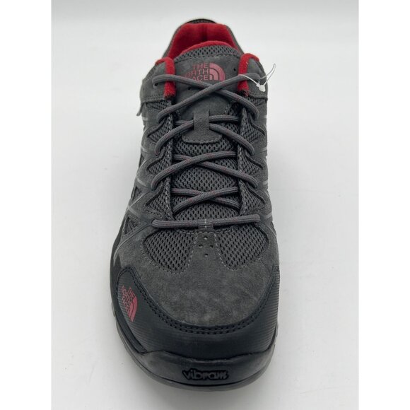 The North Face Mens Size 9 Vibram Sole Hiking Shoe Single Right Gray & Red - Picture 2 of 9